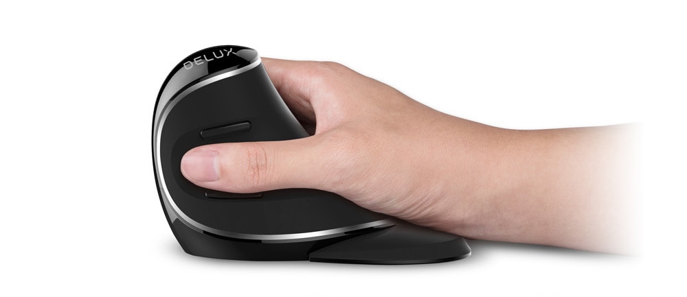 Vertical Ergonomic Designed Wireless Mouse