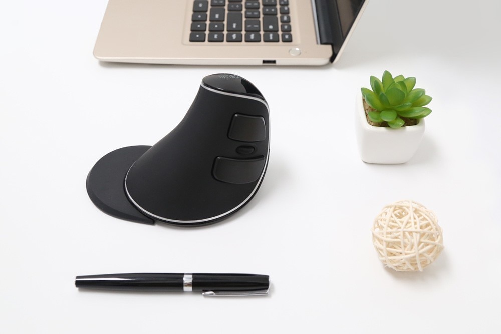 Vertical Ergonomic Designed Wireless Mouse