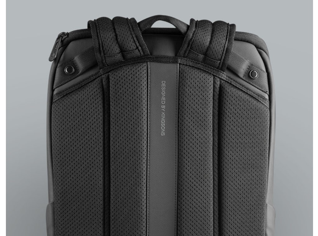Men's Melange Grey Laptop Backpack