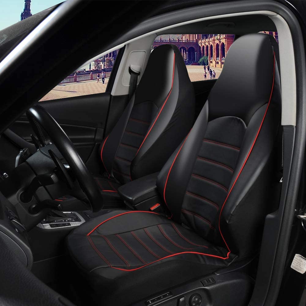 Universal PU Leather Front Car Seat Covers