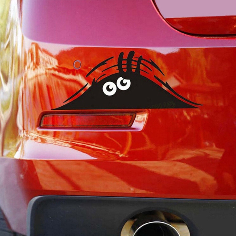 Peeking Monster Car Sticker