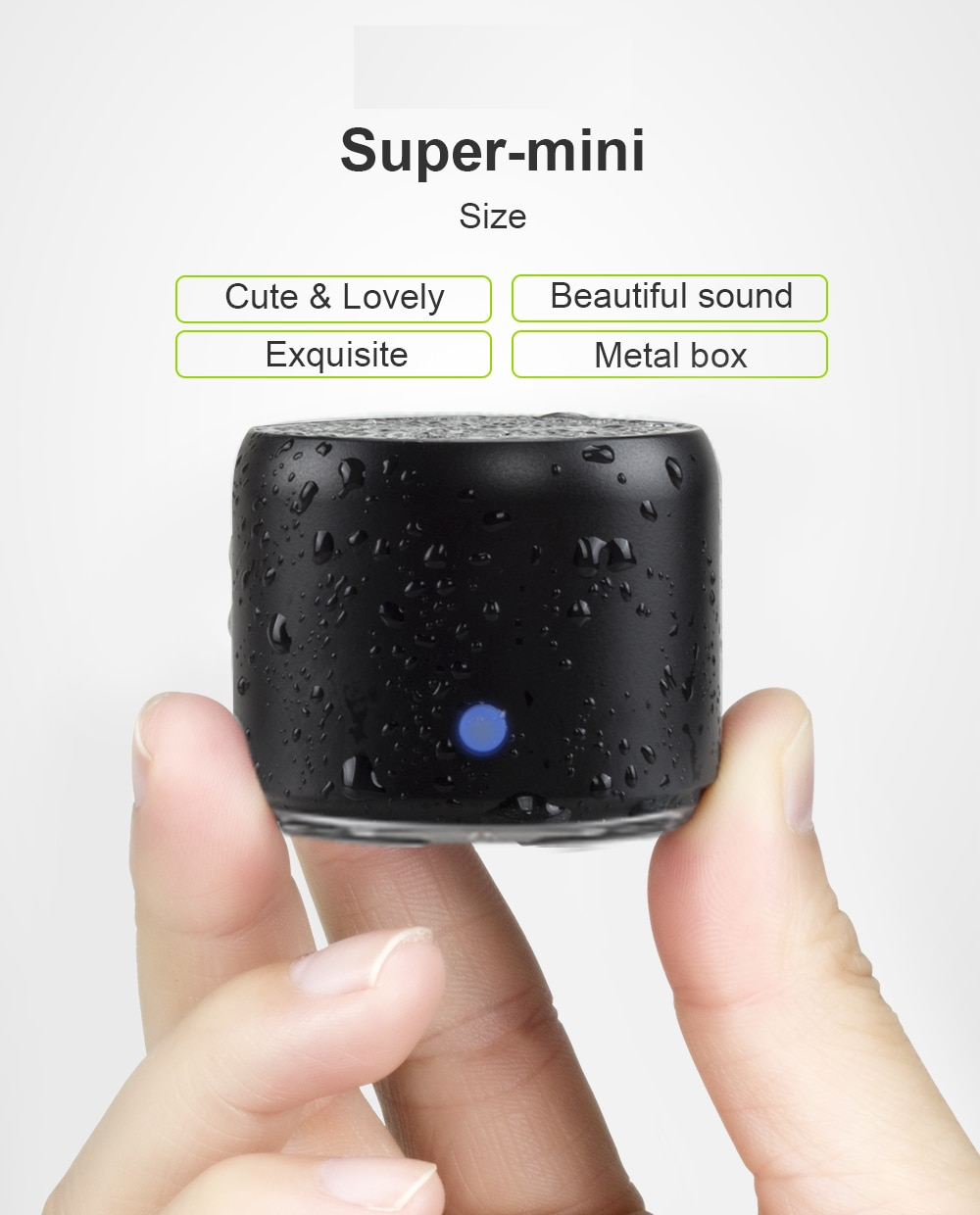 Super Mini Waterproof Bluetooth Speaker